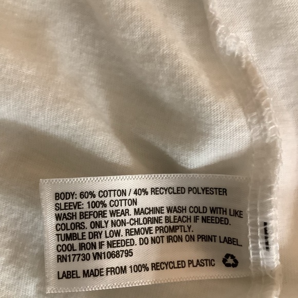 Btween & Cat & Jack Size 14 Girls Striped Top and White Top. Preloved - Picture 11 of 11